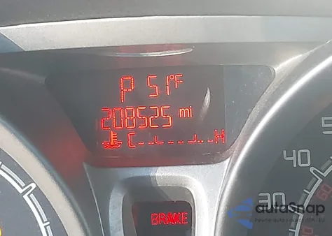 2013 Ford Fiesta Se z USA, uszkodzony, nr VIN 3FADP4EJ5DM213587